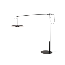 Ginger XXL 60 vloerlamp, wenge