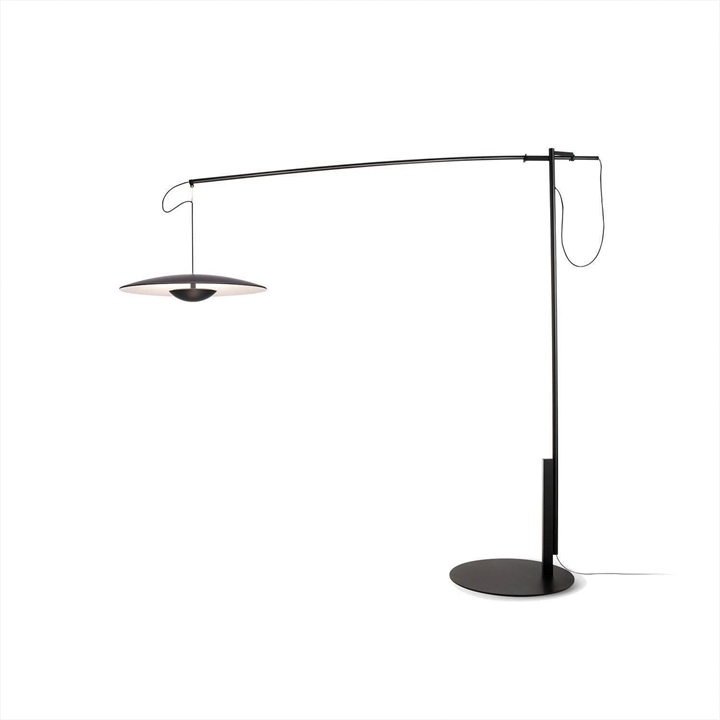 Ginger XXL 60 vloerlamp, wenge