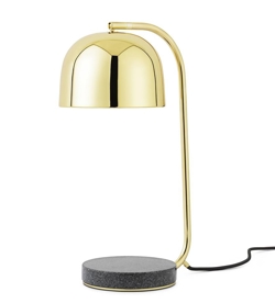 Grant tafellamp, Messing