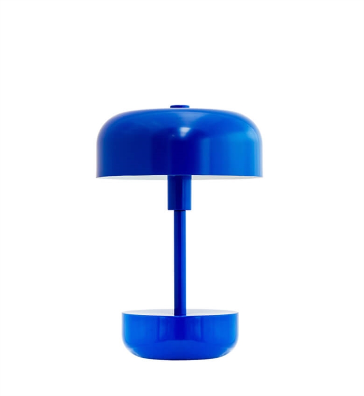Haipot draagbare tafellamp/batterijlamp, blauw