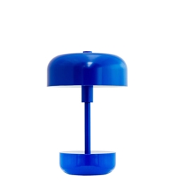 Haipot draagbare tafellamp/batterijlamp, blauw