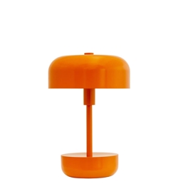 Haipot draagbare tafellamp/batterijlamp, oranje