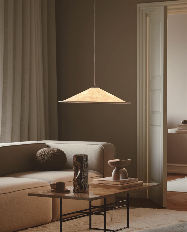 Hill 55 hanglamp, wit