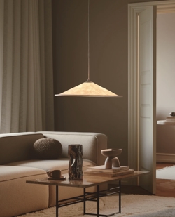 Hill 55 hanglamp, wit