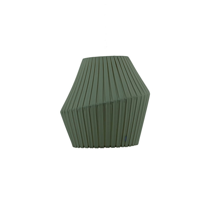 Pleat kap 50 cm, deep green