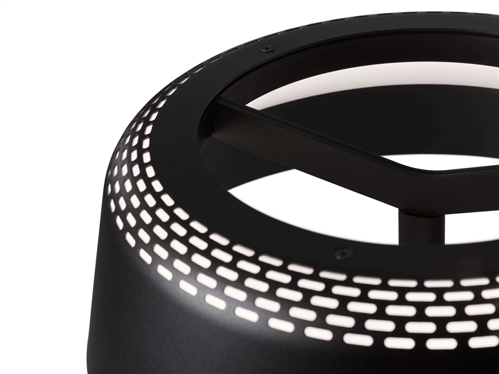 Ring Floor vloerlamp kap, zwart