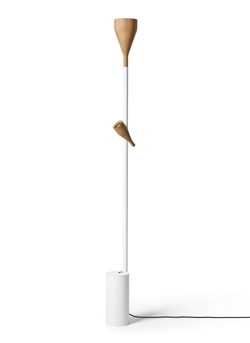 Timber Floor spot en uplight voor witte basis, eiken