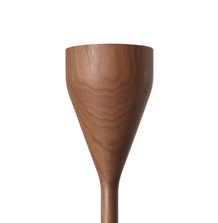 Timber Floor spot en uplight voor witte basis, walnoot