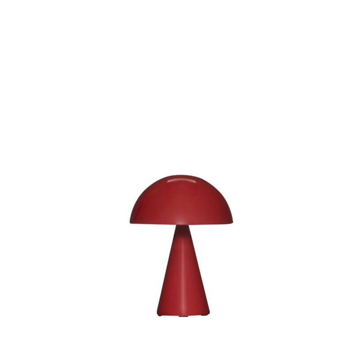 Mush Portable tafellamp / batterijlamp, rood