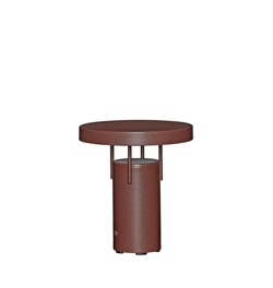 BringMe Portable Mini tafellamp / batterijlamp, metallic bordeaux