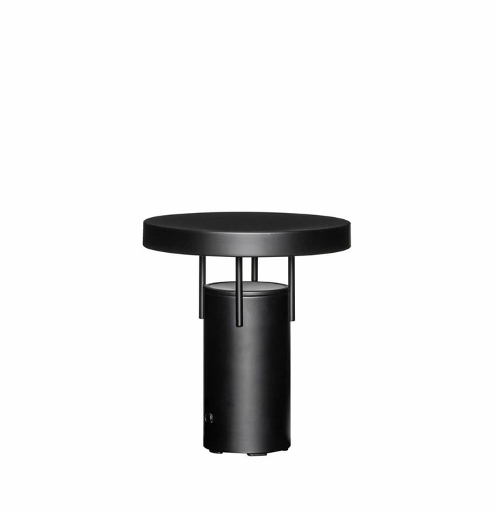 BringMe Portable Mini tafellamp / batterijlamp, mat zwart