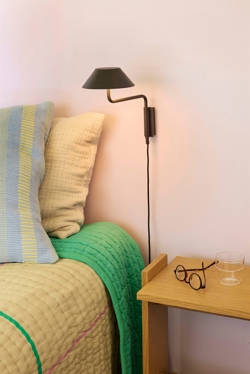 Cover wandlamp, zwart