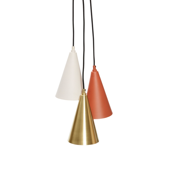 Drop hanglamp, multicolor