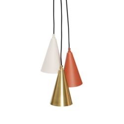 Drop hanglamp, multicolor