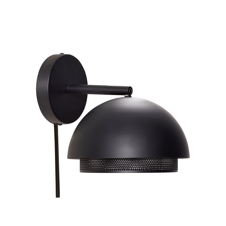 Edge wandlamp, zwart