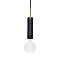 Elegante hanglamp, zwart