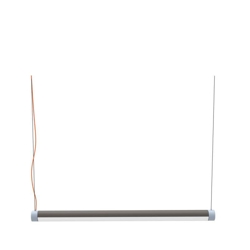 Interplay 85 hanglamp, bruin/blauw/oranje