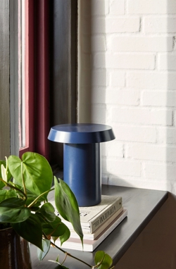 Keen tafellamp, donkerblauw