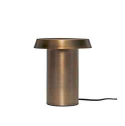 Keen tafellamp, gebronsd messing