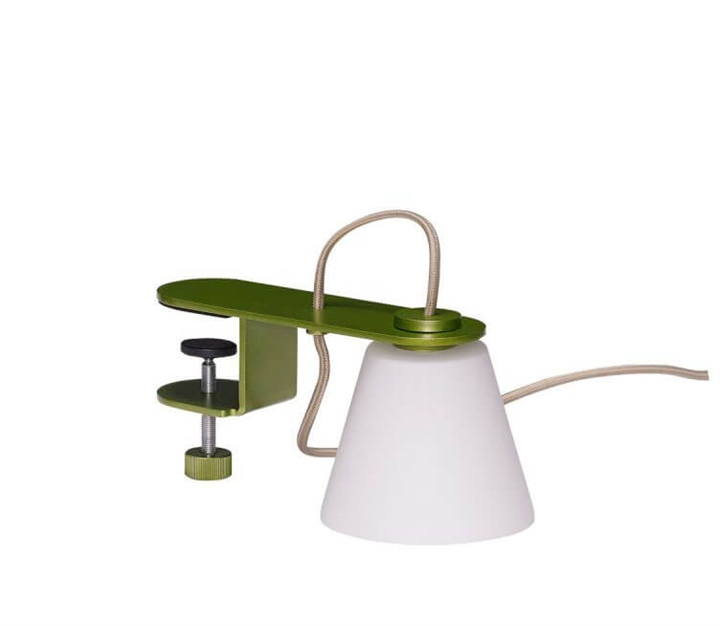 Lure wandlamp, metallic groen