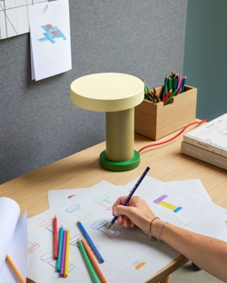 Magic tafellamp, groen/olijfgroen