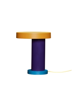 Magic tafellamp, paars/geel