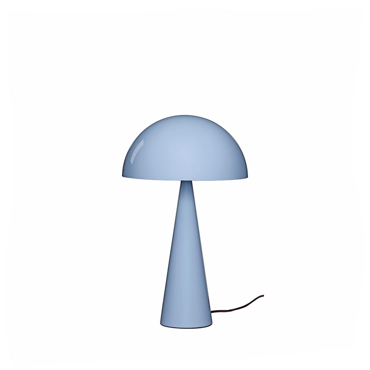 Mush tafellamp hoog, ijsblauw