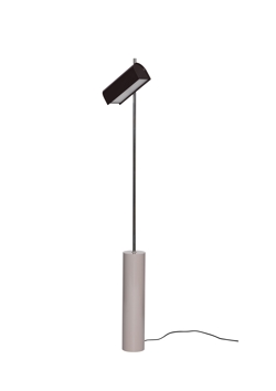 Reflector vloerlamp, bruin