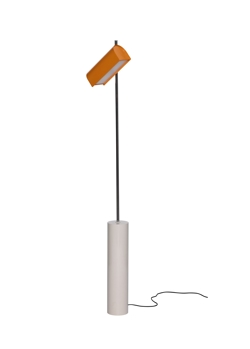 Reflector vloerlamp, oranje