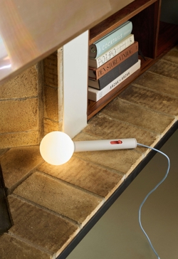 Talk wandlamp, lichtgrijs