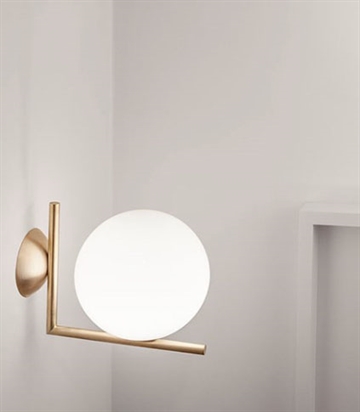 IC Light wand/plafond W2, messing