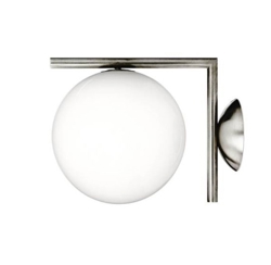 IC Light C/W2 wandlamp/plafondlamp, chroom