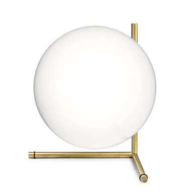 IC Light T2 tafellamp, messing