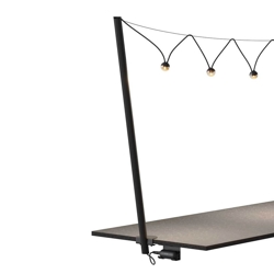 Cherry Bubbls Canes voor lichtsnoer, zwart