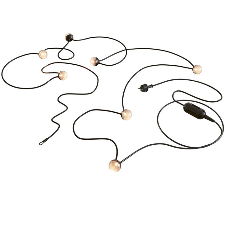 Cherry Bubbls Plug lichtsnoer, zwart