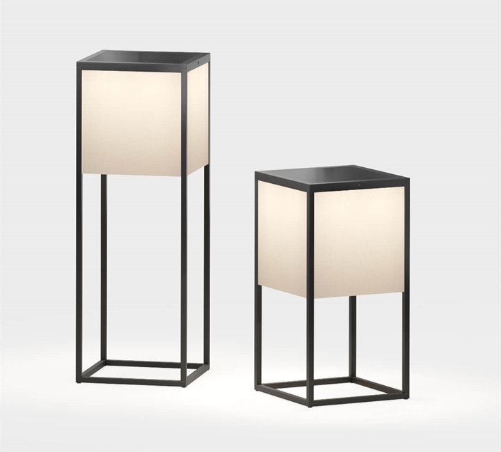 Fil solar-/batterijlamp medium, deep black