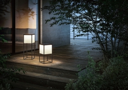 Fil solar-/batterijlamp small, deep black