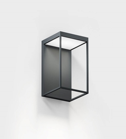 Gic base buitenwandlamp, antraciet