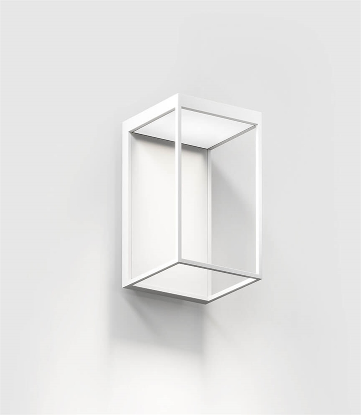 Gic base buiten wandlamp, pure white