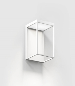 Gic base buitenwandlamp, pure white