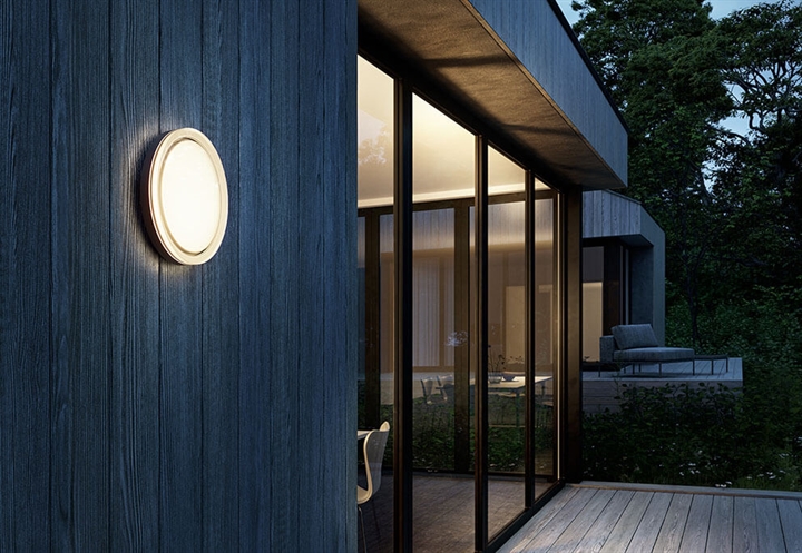 Lic wandlamp, antraciet