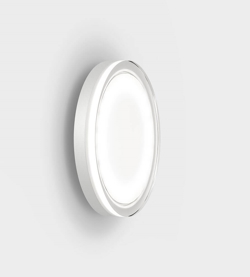 Lisc buiten wandlamp/plafondlamp, pure white