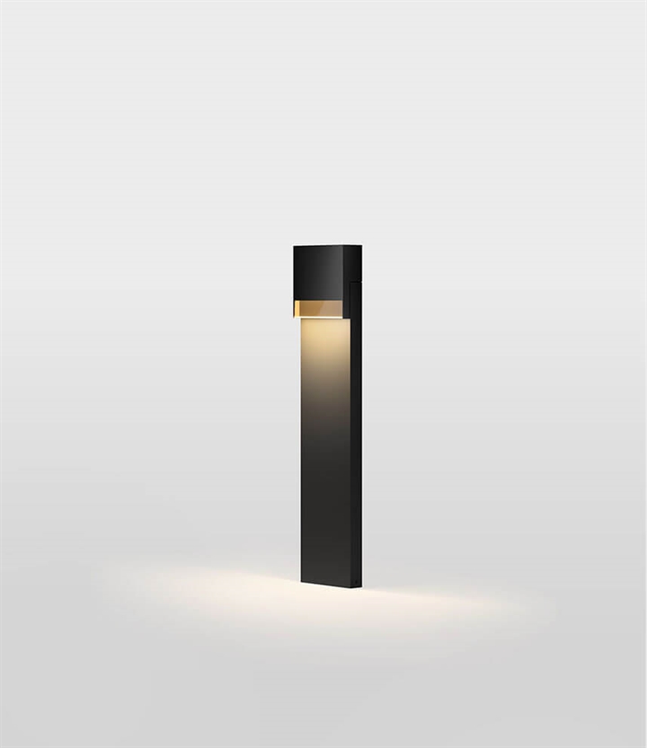 Li.4 buitenbollard, deep black