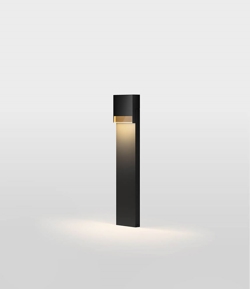 Li.4 buitenbollard, deep black