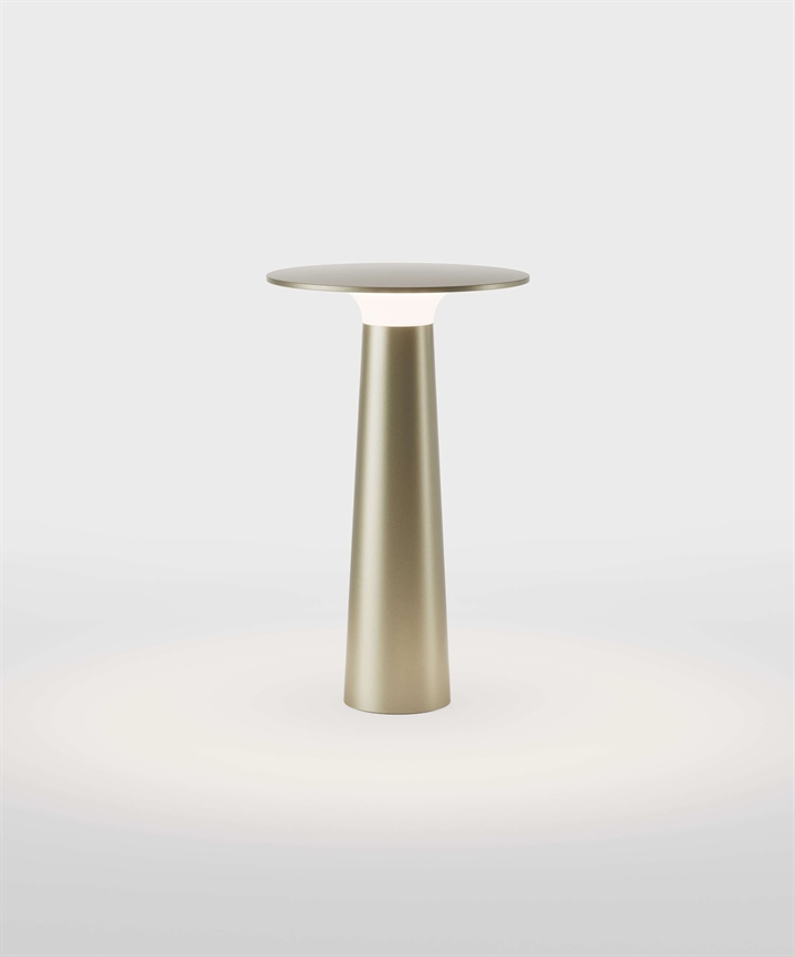 Lix batterijlamp / tafellamp, true gold