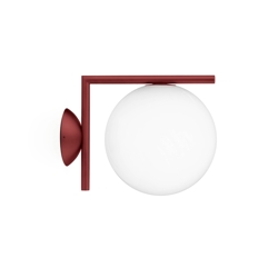 IC Light C/W1 buiten wandlamp/plafondlamp, rood