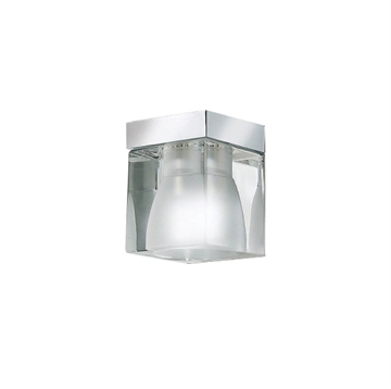 Ice Cube downlight, helder/chroom