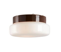 Classic Sauna plafondlamp / wandlamp, bruin