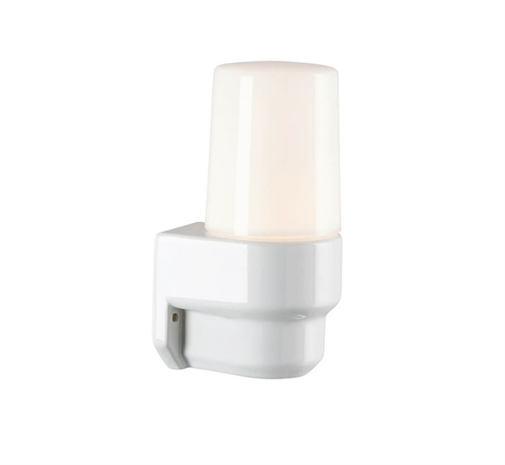 Classic Sauna wandlamp, wit