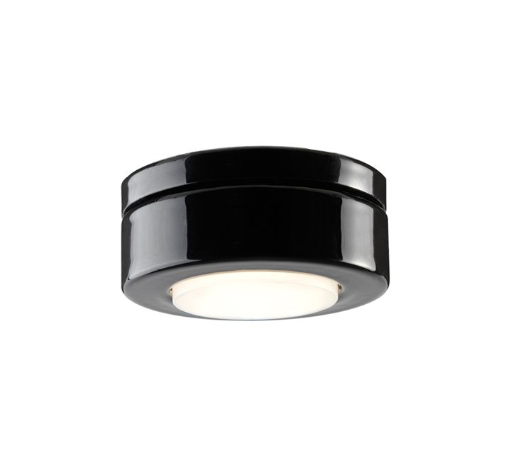 Cool plafondlamp IP23, zwart